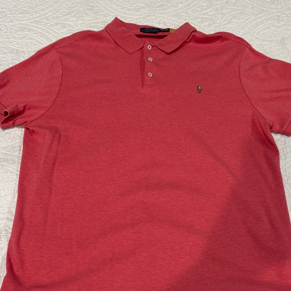 Polo by Ralph Lauren Men's Vibrant Red Polo Shirt
